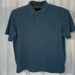 Scandia Woods bluish-green short sleeve Polo shirt.